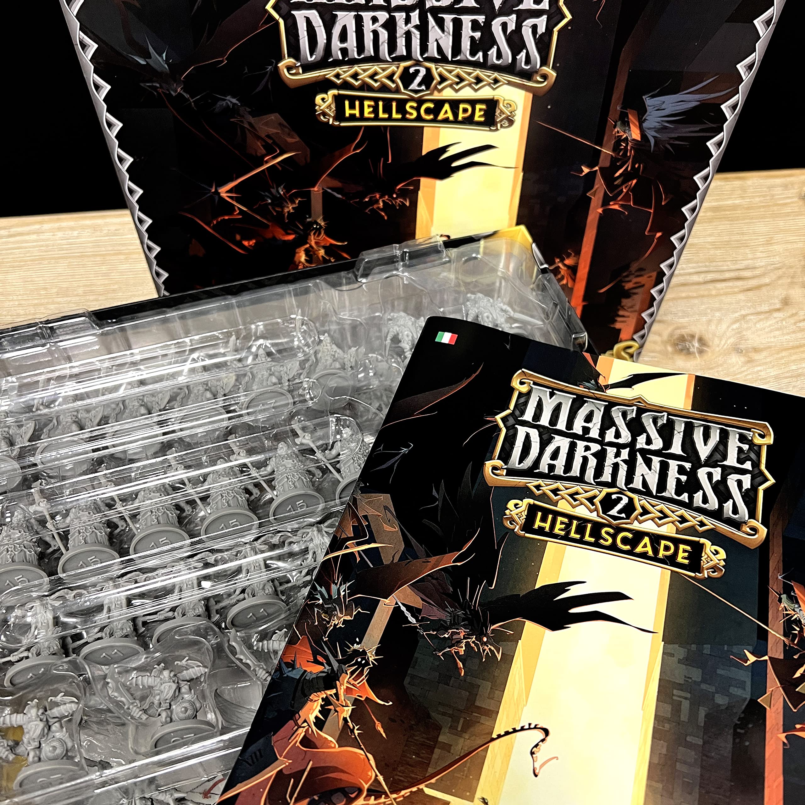 Asmodee Massive Darkness 2: Hellscape, Juego de Mesa, 1-6